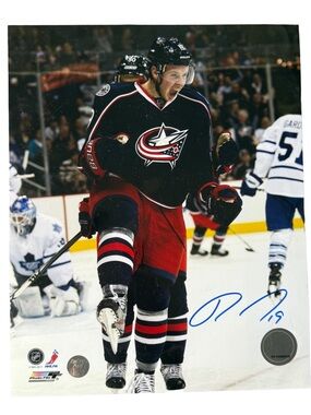 NWT RARE RYAN JOHANSEN / COLUMBUS BLUE JACKETS AUTHENTIC AUTOGRAPHED PICTURE
